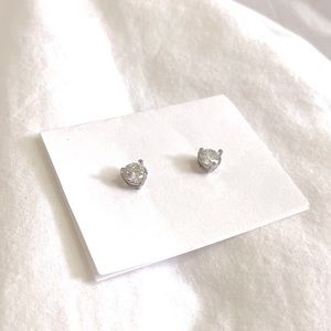 Kate Spade ‘Rise & Shine’ Studs | Clear/Silver